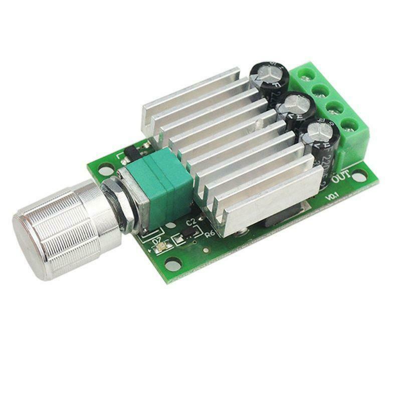 12V 24V 10A PWM DC Motor Speed Controller Adjustable Speed Regulator Switch