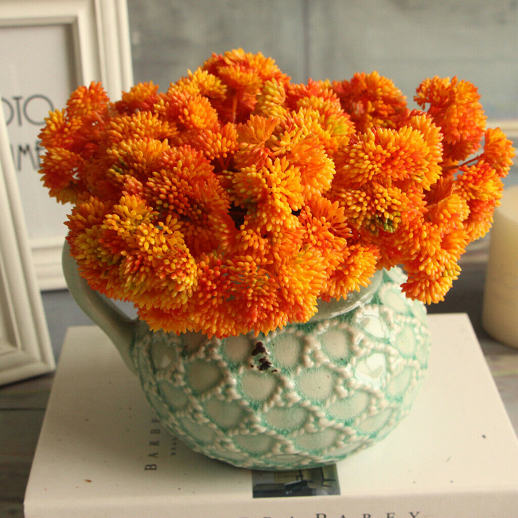Artificial Fruits Juicy Grass Desert Plant Floral Arrangement Orange