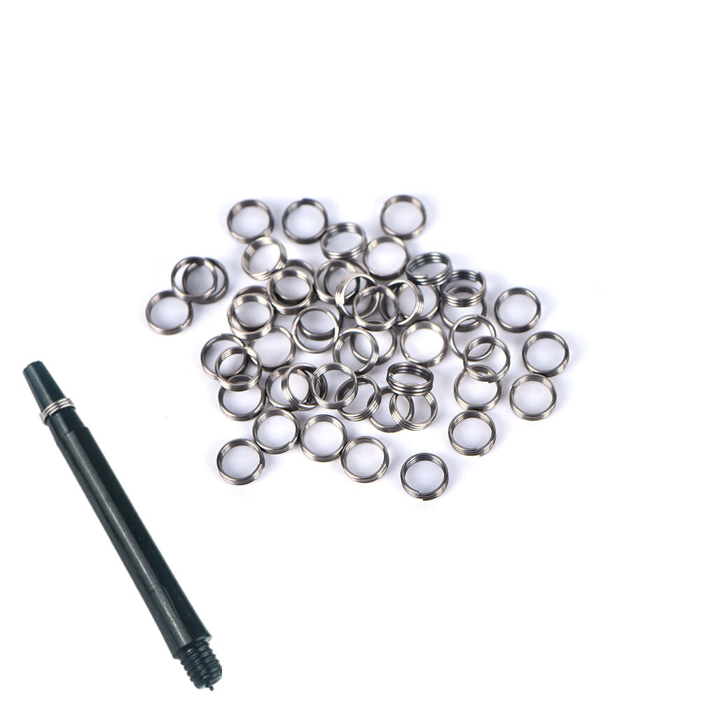 Pack of 50 Dart O Ring Springs for Flights Stems Shafts Free P&P Super Va.l8