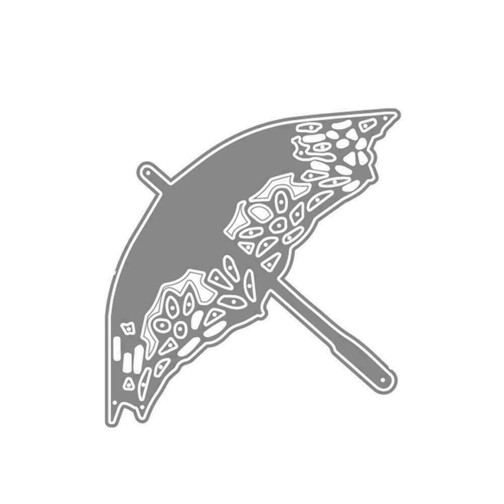 Umbrella Metal Cutting Dies Die Cut Stencil Embossing Scrapbooking Photo x1 L5K3