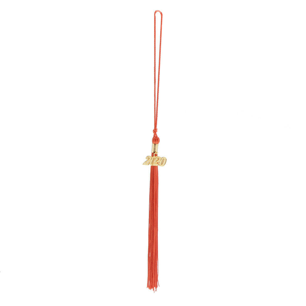 7pcs 2020 Graduation Cord Honor Cord Tassel Cord 16" for Academic Apparel