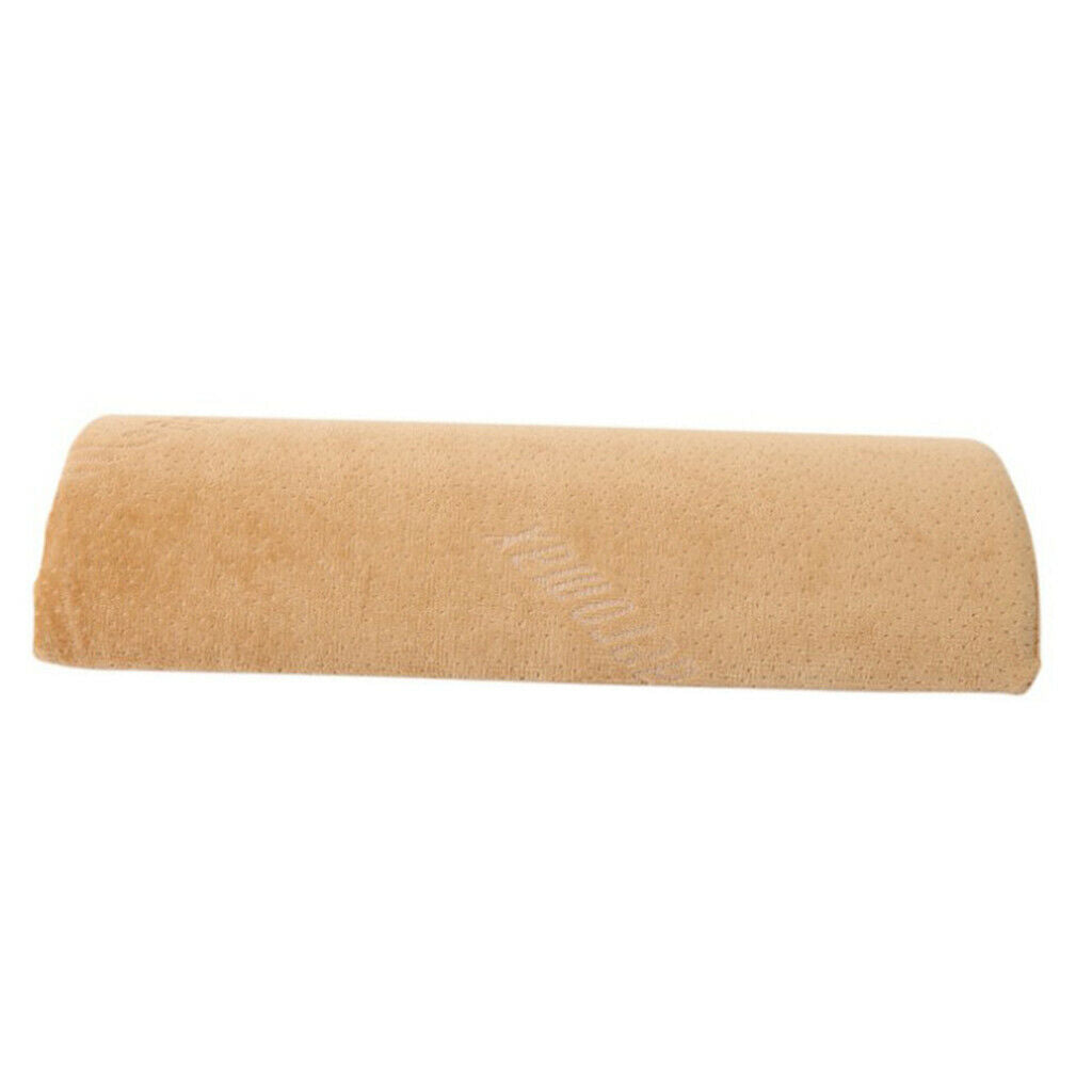 Soft Portable Memory Foam Back Cushion Leg Pillow Office Chair  Brown