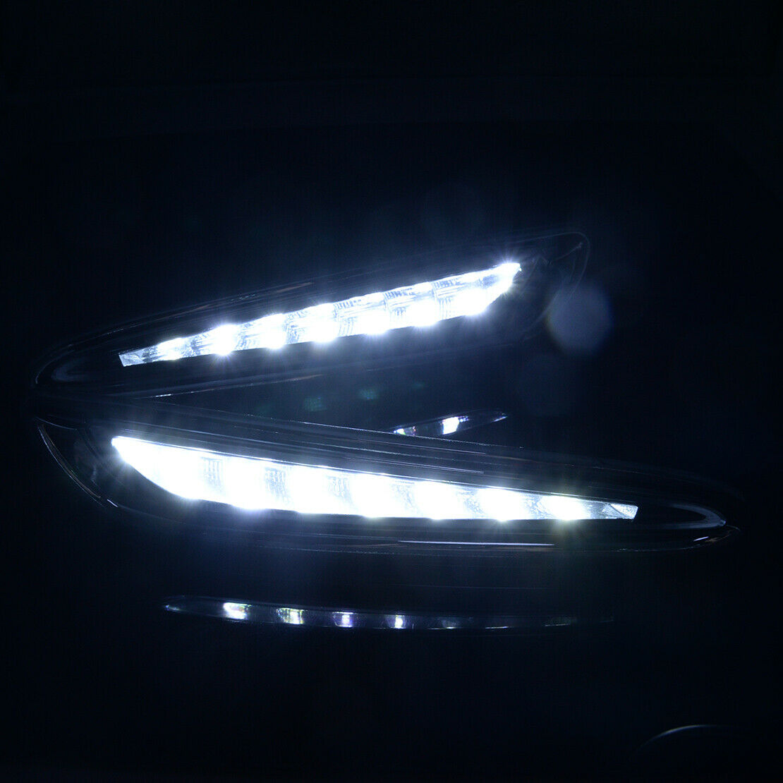 LED Daytime Running Light Fit For Mazda 3 Axela Fog Lamp DRL 2010-13