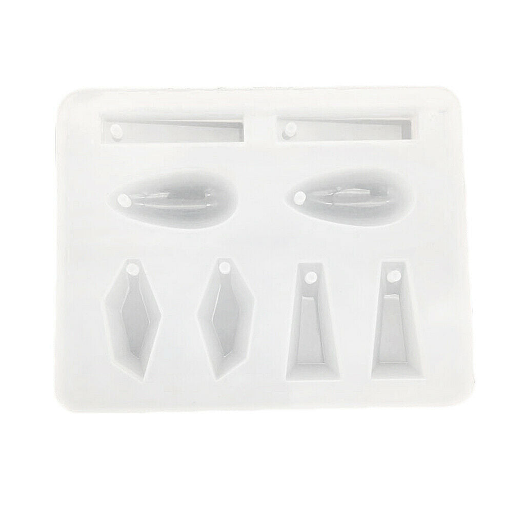 Jewelry Silicone Mold Moulds Polymer Clay Crafting Earrings Necklace Making