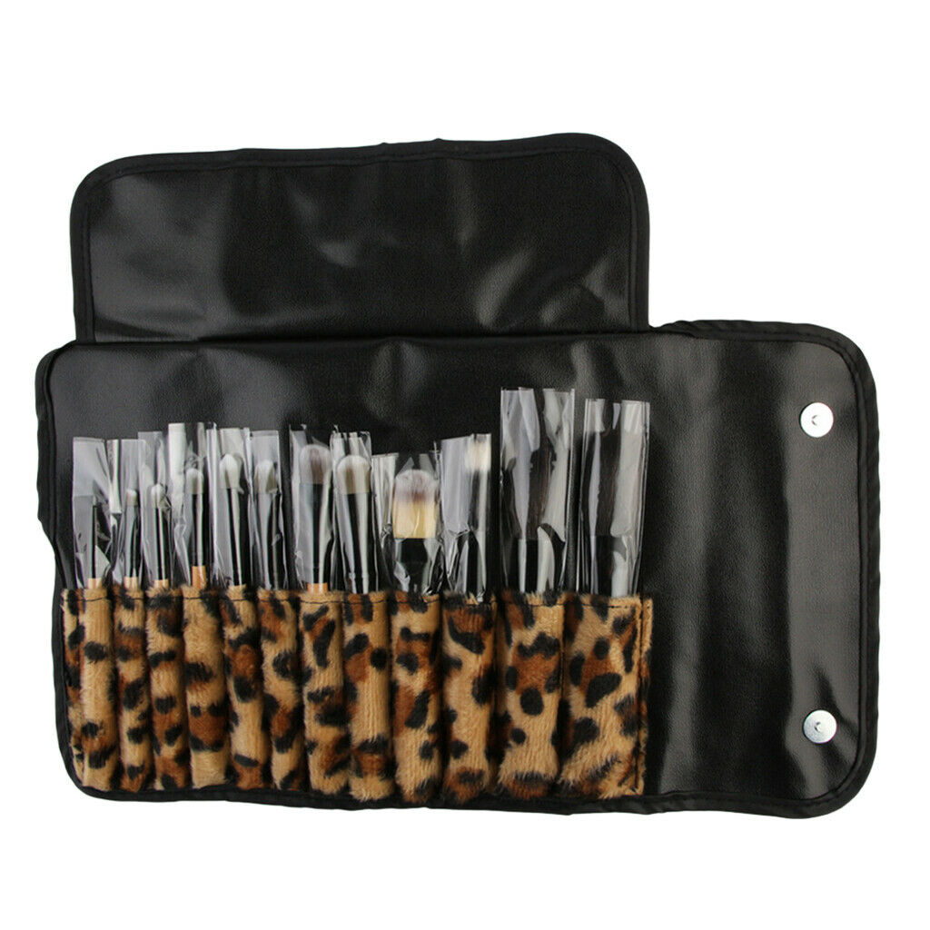 12Pcs Makeup Brushes Set with Storage Bag for Foundation Powder Blending Blush