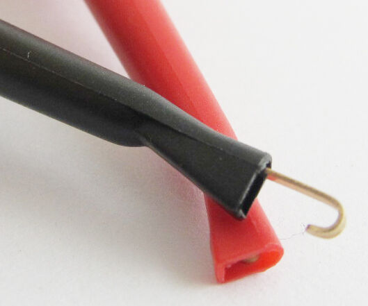 5pcs High Quality Nylon PA Copper Large Test Hook Clip 55mm 5 colors New