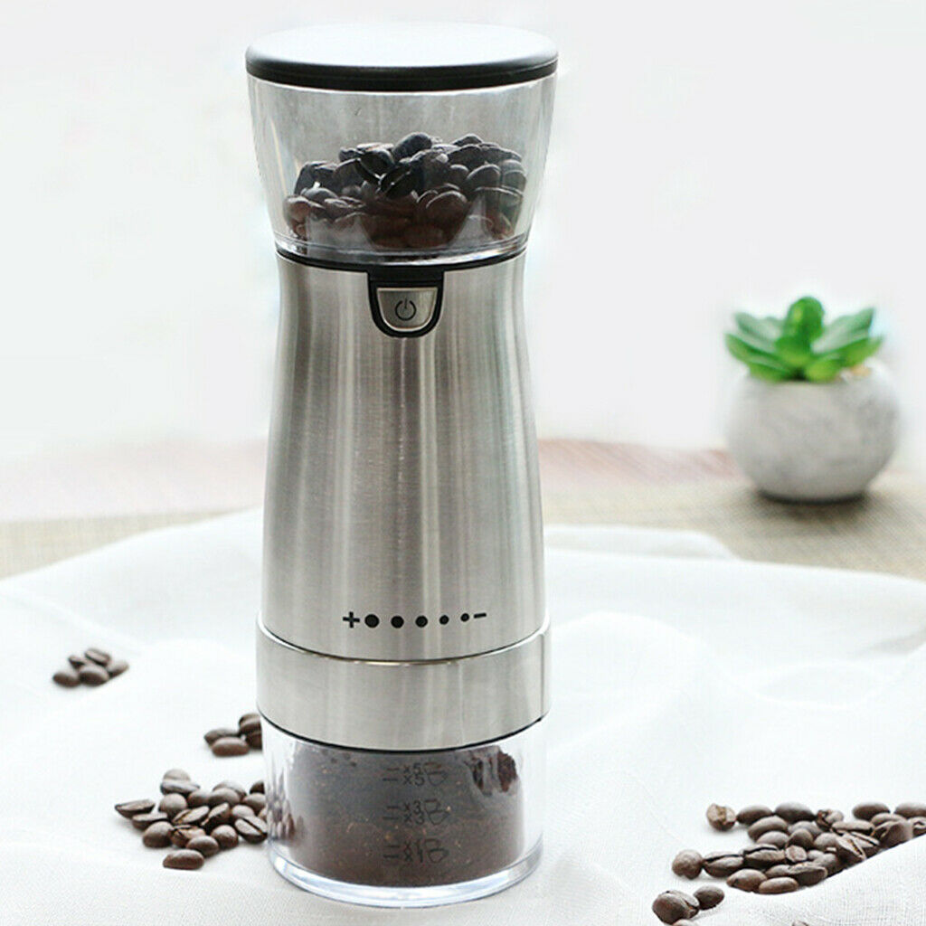 Electric Coffee Grinder Professional Home Office Use Mill Machine Tools
