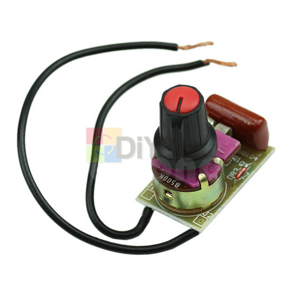 Lots 5PCS 100W Dimmer Module Switch Speed Regulation Module DIY Kits For Arduino