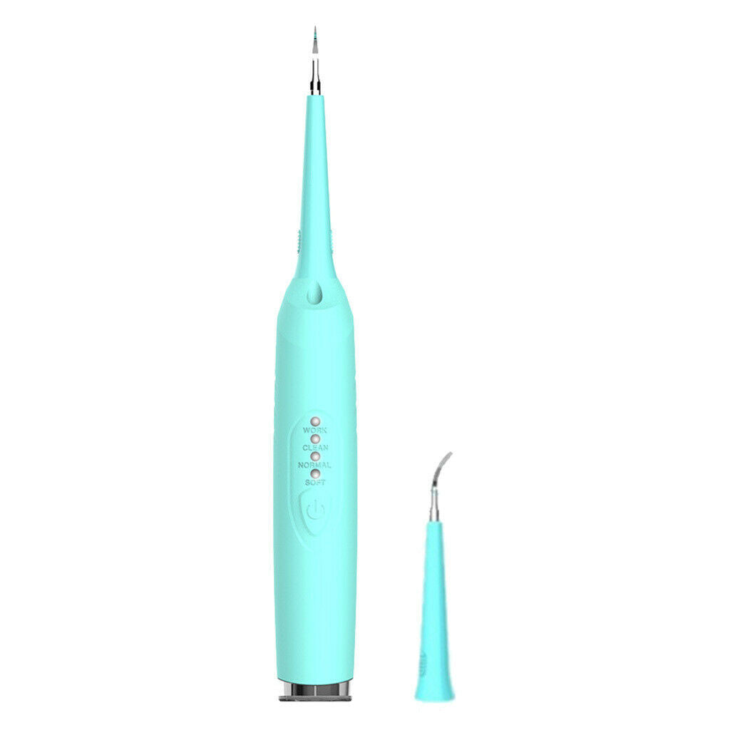 Ultrasonic Electric Tooth Cleaner USB Rechargeable Tool Floss Teeth Cleaning