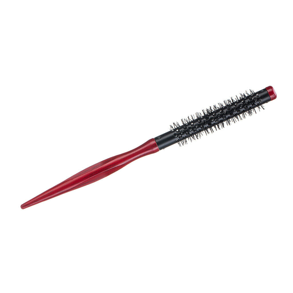 12mm Pro Round Comb Hair Brush Barrel Small Roller Dressing Salon Styling Tube
