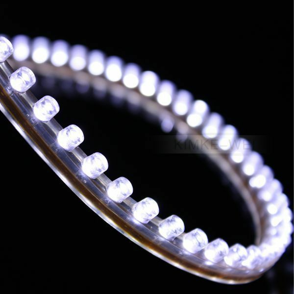 48cm White LED Flexible Neon Strip Light Car Van 12V