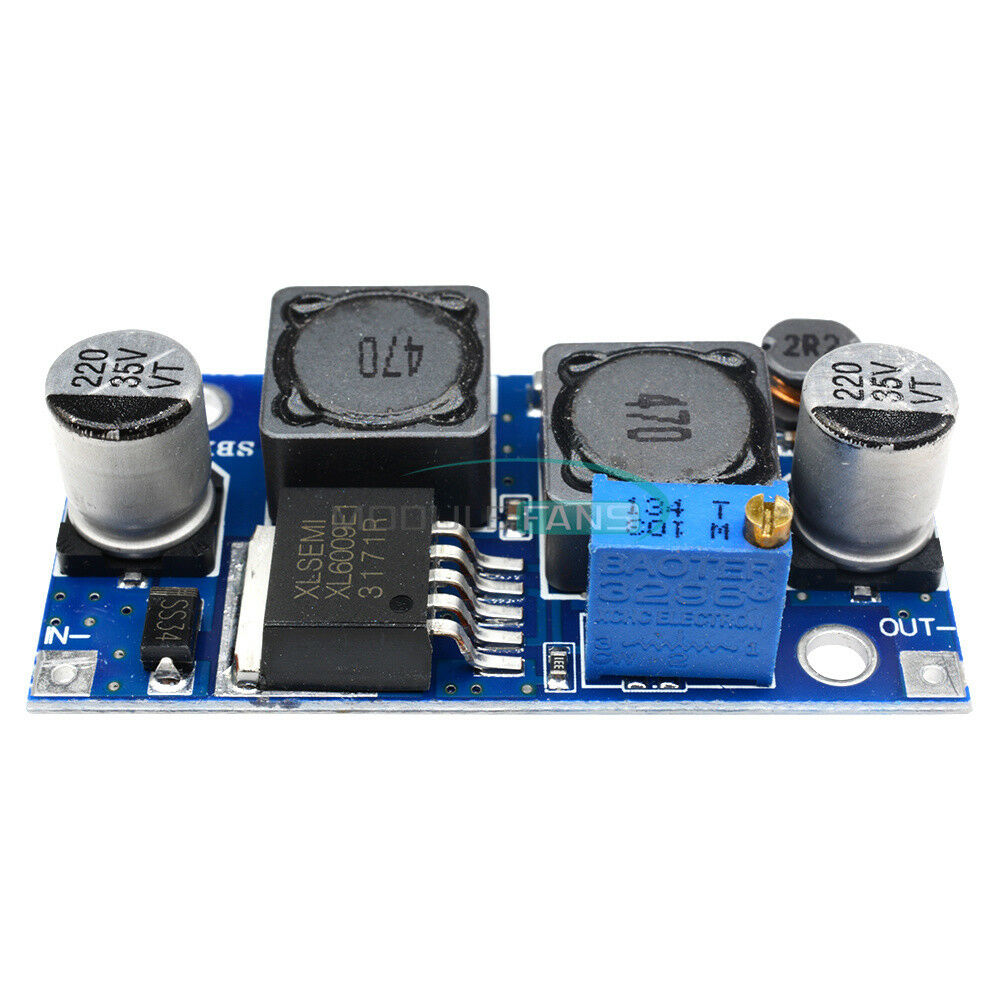 2PCS DC-DC Boost Buck adjustable step up down Converter XL6009 Solar Module M
