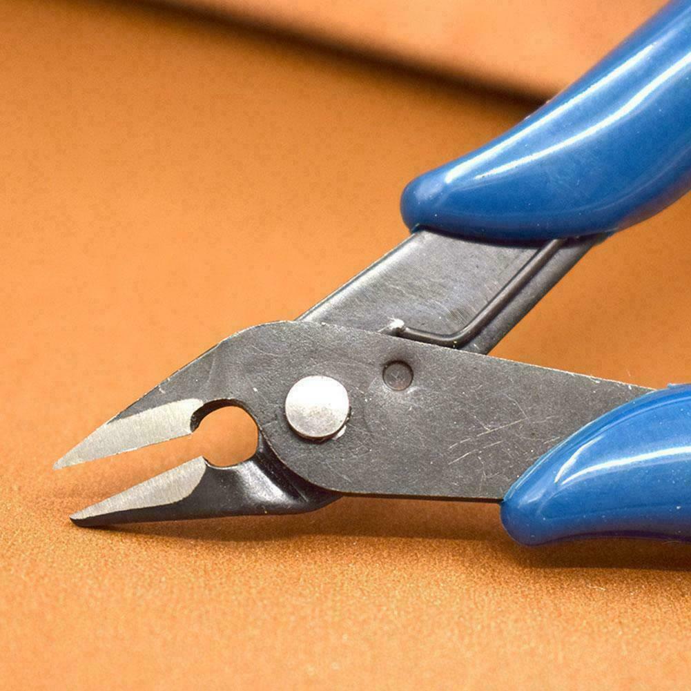 Electronic Shear Wire Cables Cutting Side Snips Flush Tools Pliers Cutter U9I3
