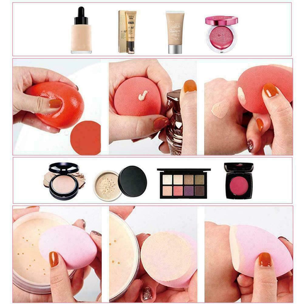 9Pcs Pro Makeup Sponge Egg Set Water Drop Cosmestic Cushion BEAUTY Tool new