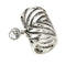 Elegant Charms Rhinestone Charms Silk Chiffon Scarf Rings Tube Buckle Holder