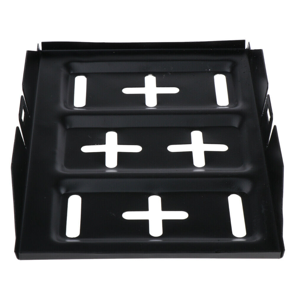 2x Car Battery Tray Recessed Slots