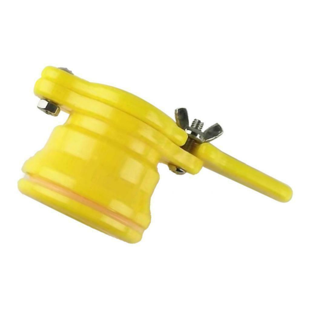 Durable Honey Gate Valve Extractor Bee Keeping Apiculture Tools Yellow