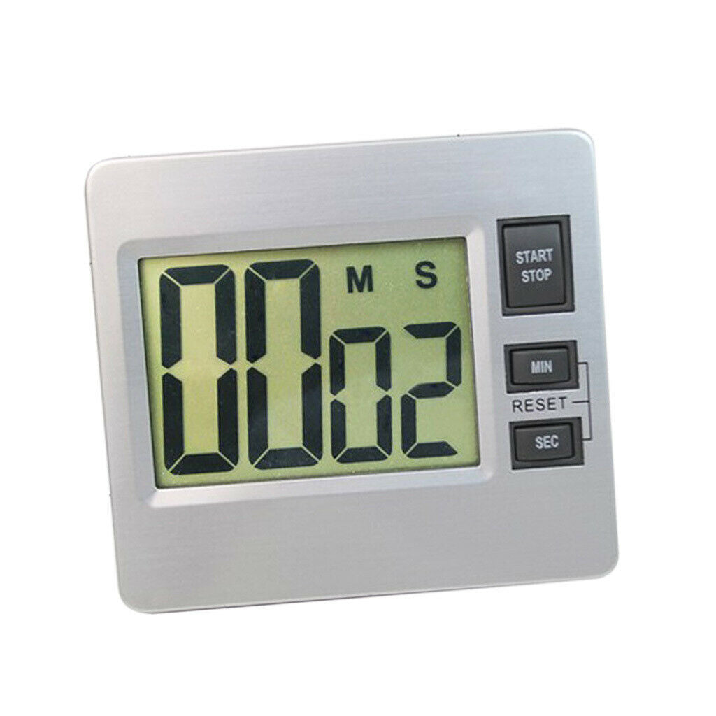 Digital  Large LCD Kitchen Cooking Baking Timer Set-up Count-Down Up Clock