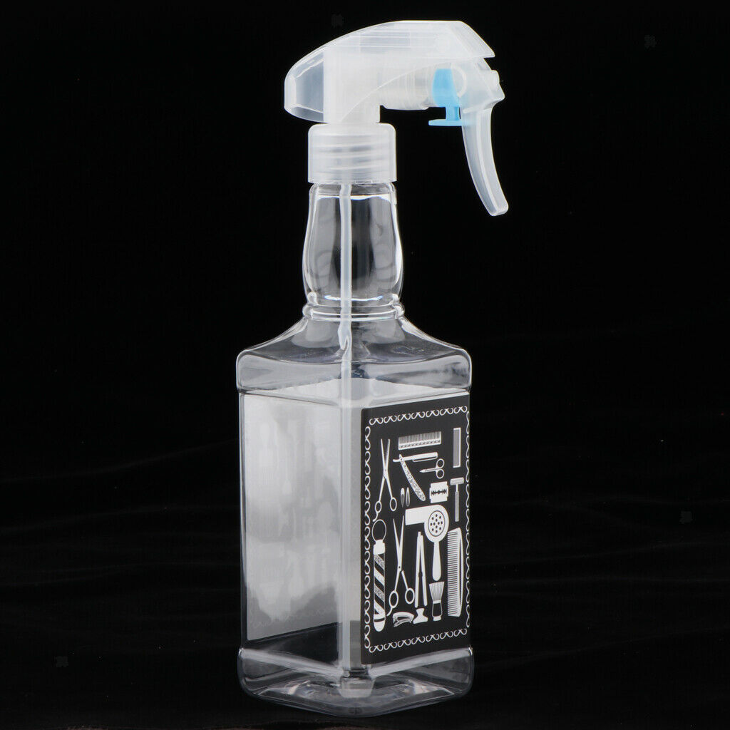 2 Pcs Professional 500ml Spray Bottle Hair Salon Hairdressing Water Sprayer