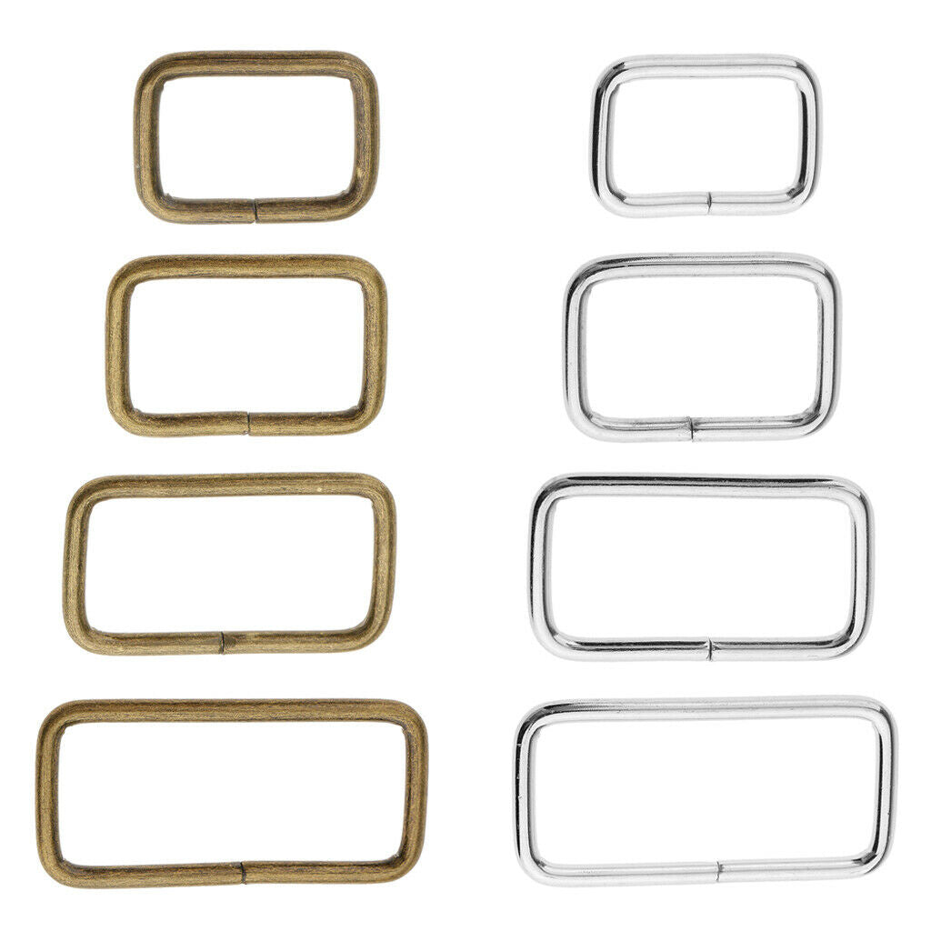 Durable 80 Packs for Making Purse Harnesses Dog Collars Craft 32x16x2.8mm