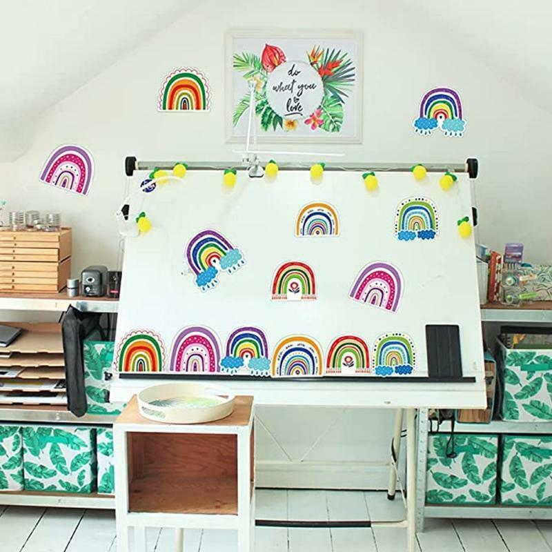 Water Proof Rainbows Board Decor Scrapbooking Decoration Stationery Paper DIY