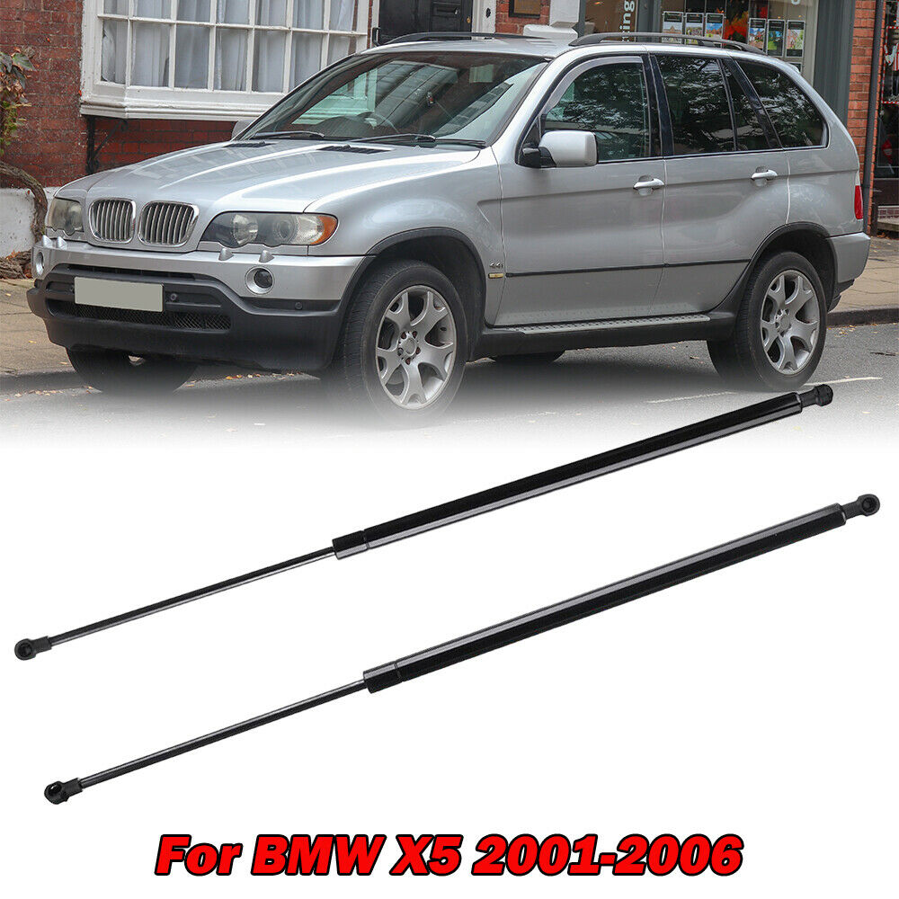 2Pcs Rear Trunk Tailgate Gas Lift Supports Shock Struts for BMW E53 X5 2000-2006