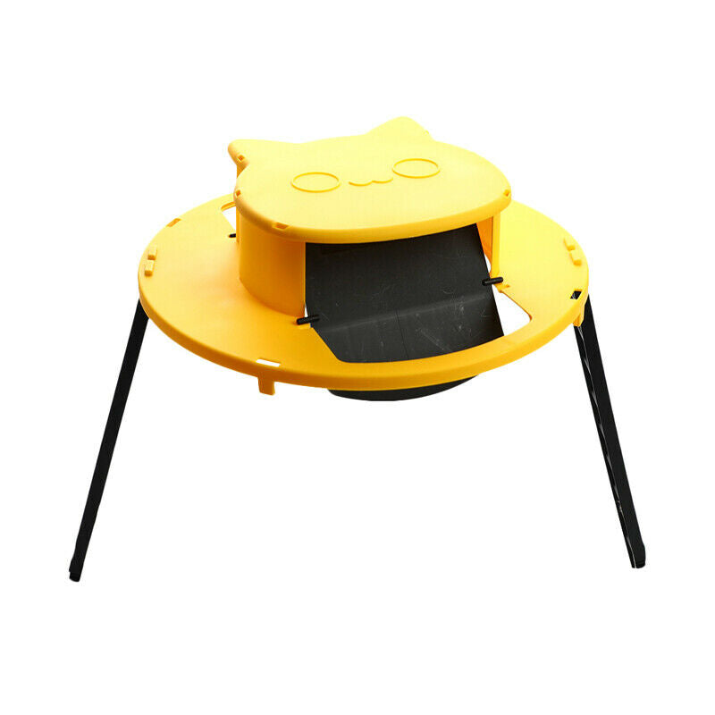 Creative Flip N Slide Bucket Lid Mouse Trap Humane Or Lethal Trap Door StyleFCA