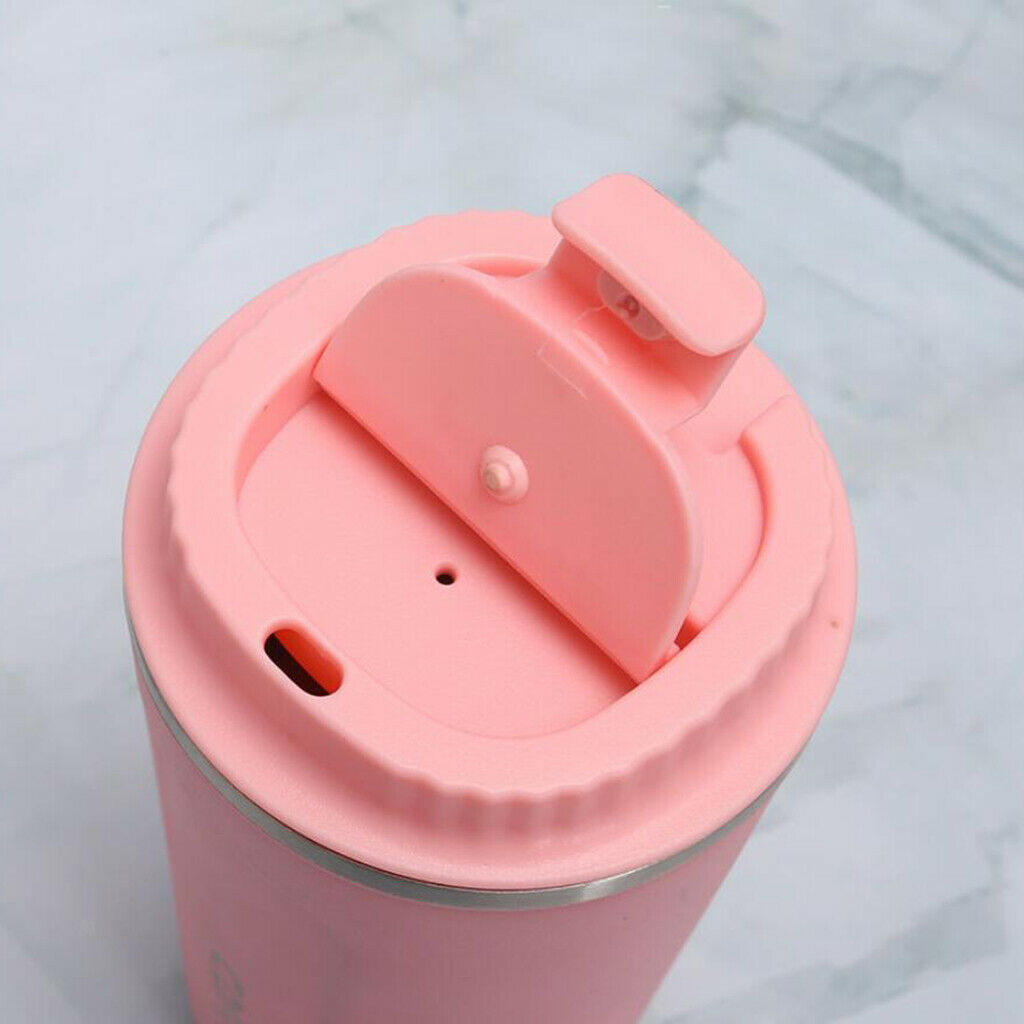 2Pcs 380ml Stainless Steel Insulated Tumbler for Coffee Car Durable BPA FREE