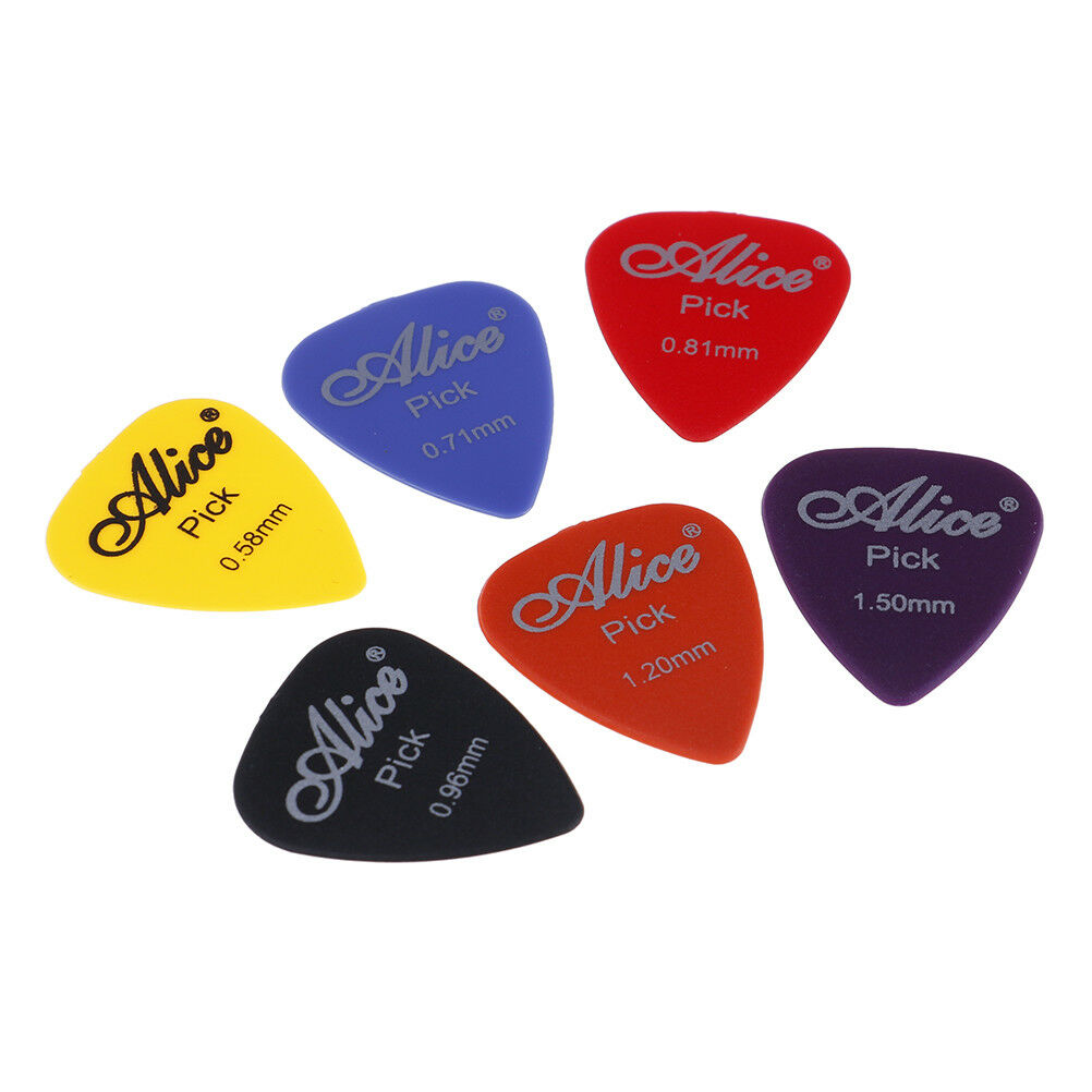 30 Guitar Picks Acoustic Electric Bass Pic Plectrum Mediator Musical Instru NDD