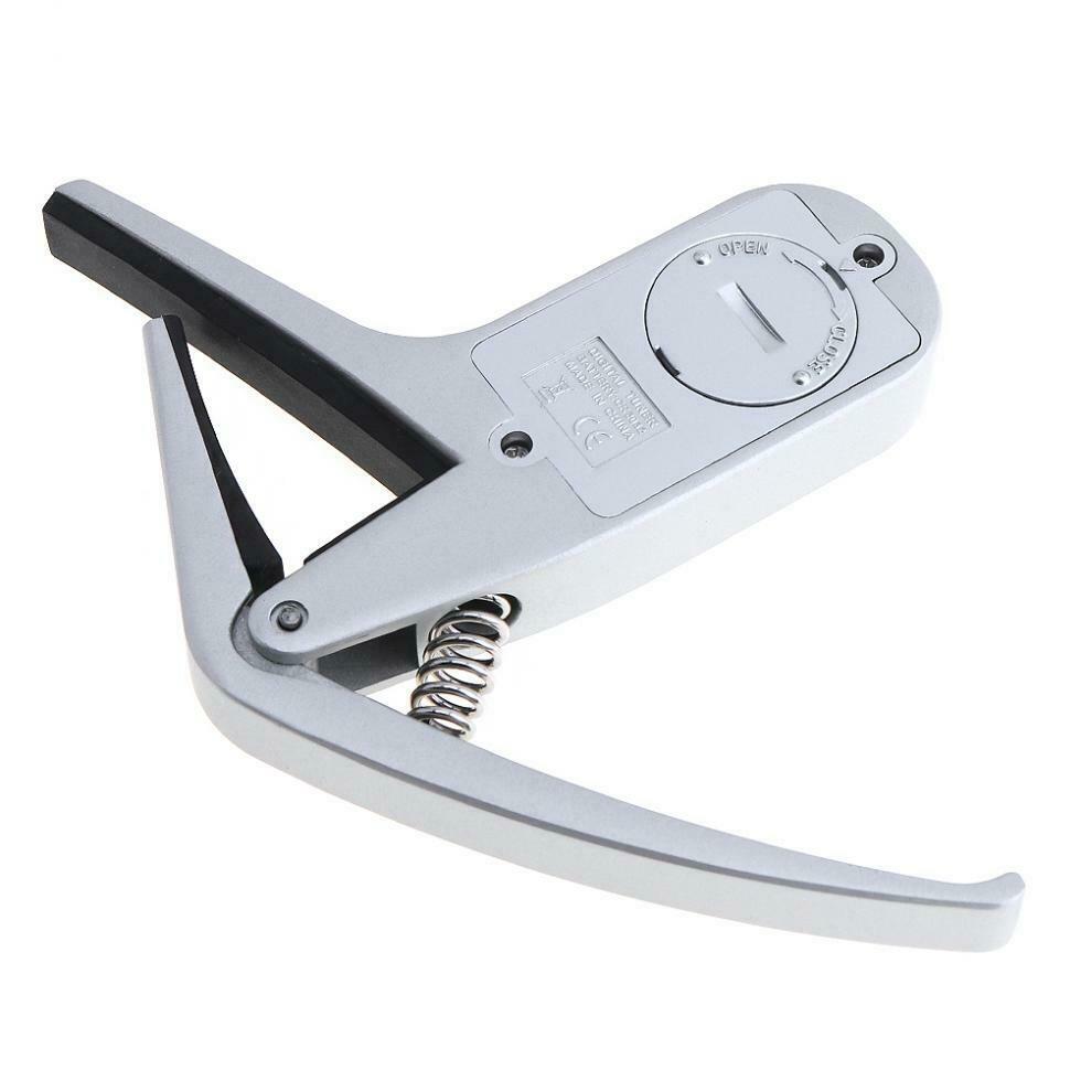 2 IN 1 Guitar Tuner Capo Professional Smart Combination of Metal Capo Tuner