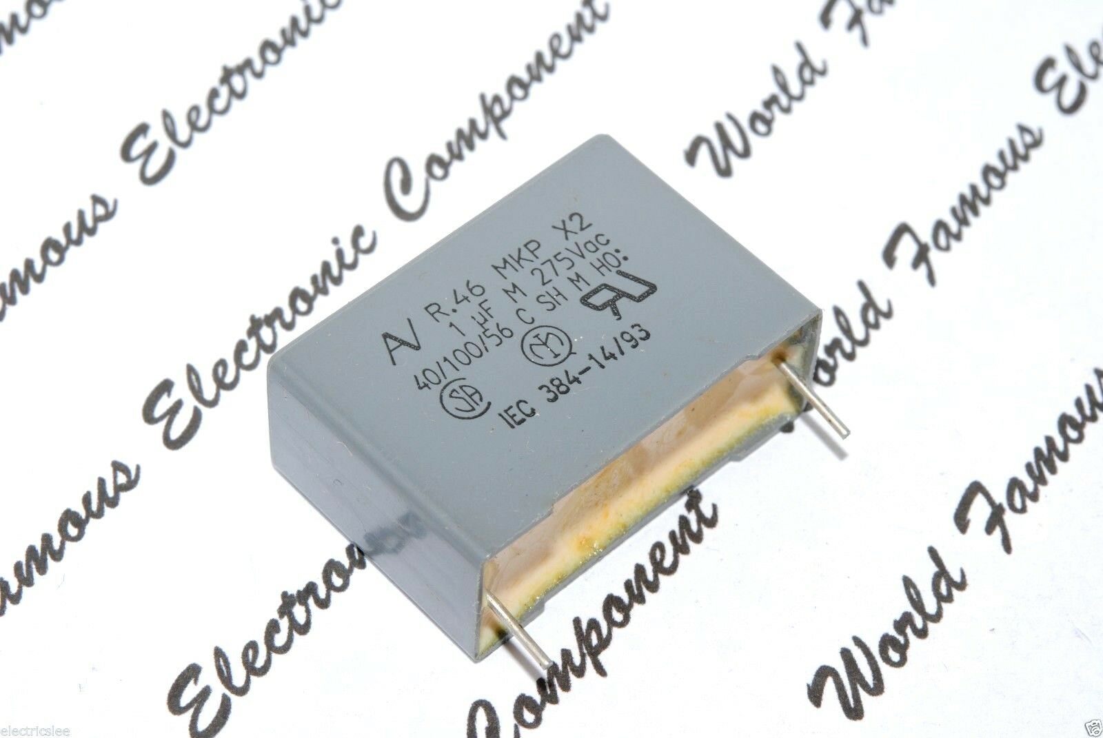 4pcs - ARCOTRONICS 1uF (1µF) 275V R.46 MKP-X2 pitch:27.5mm Capacitor