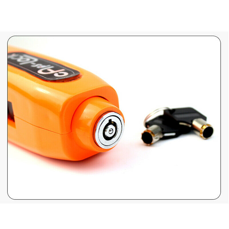 Motorcycle Scooter Handlebar Brake Lock Lever Grip Throttle Security Anti-theft