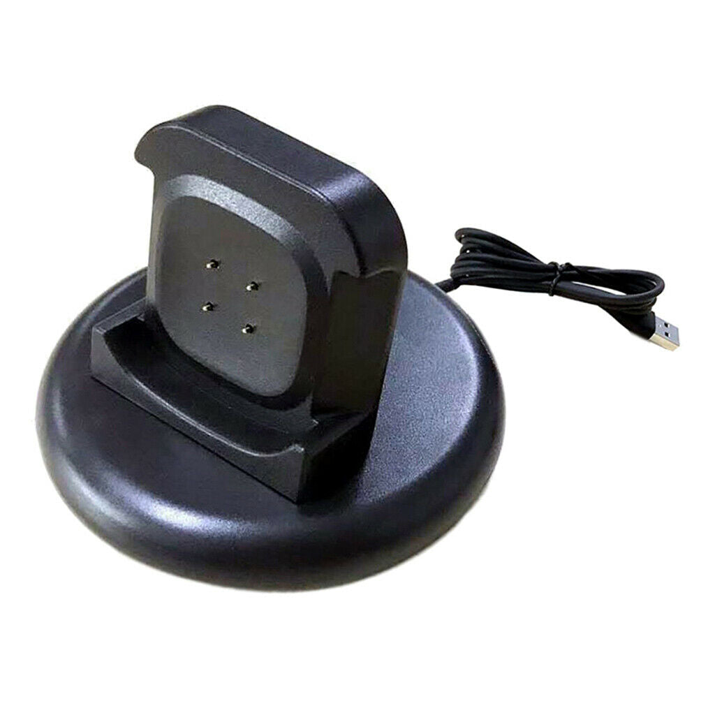 USB Charging Cable Charger Dock Cradle Base for  Versa3/Sense Smart Watch