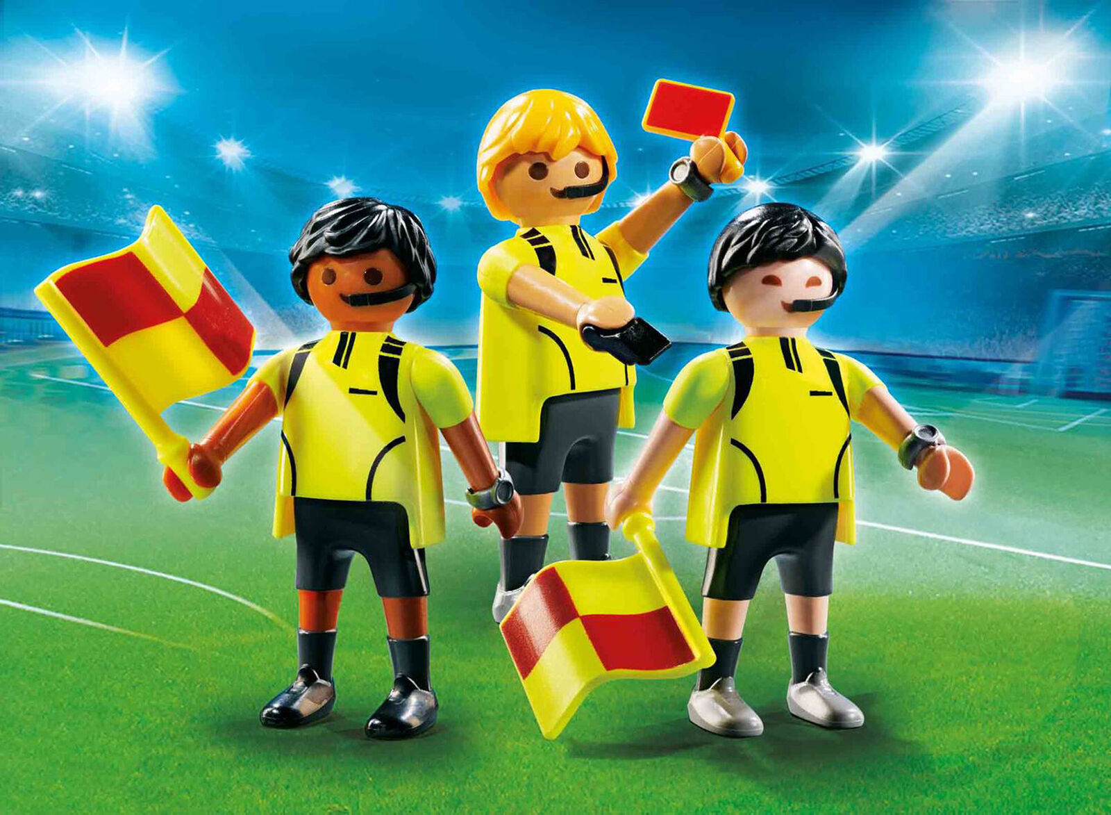 70246 Playmobil Referees Suitable for ages 5 years and up.