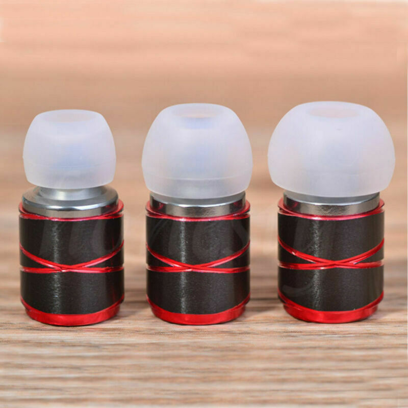 6 Pairs Universal In-ear Earphone Headphoe Earbuds Tips Silicone Rubber S/M/L