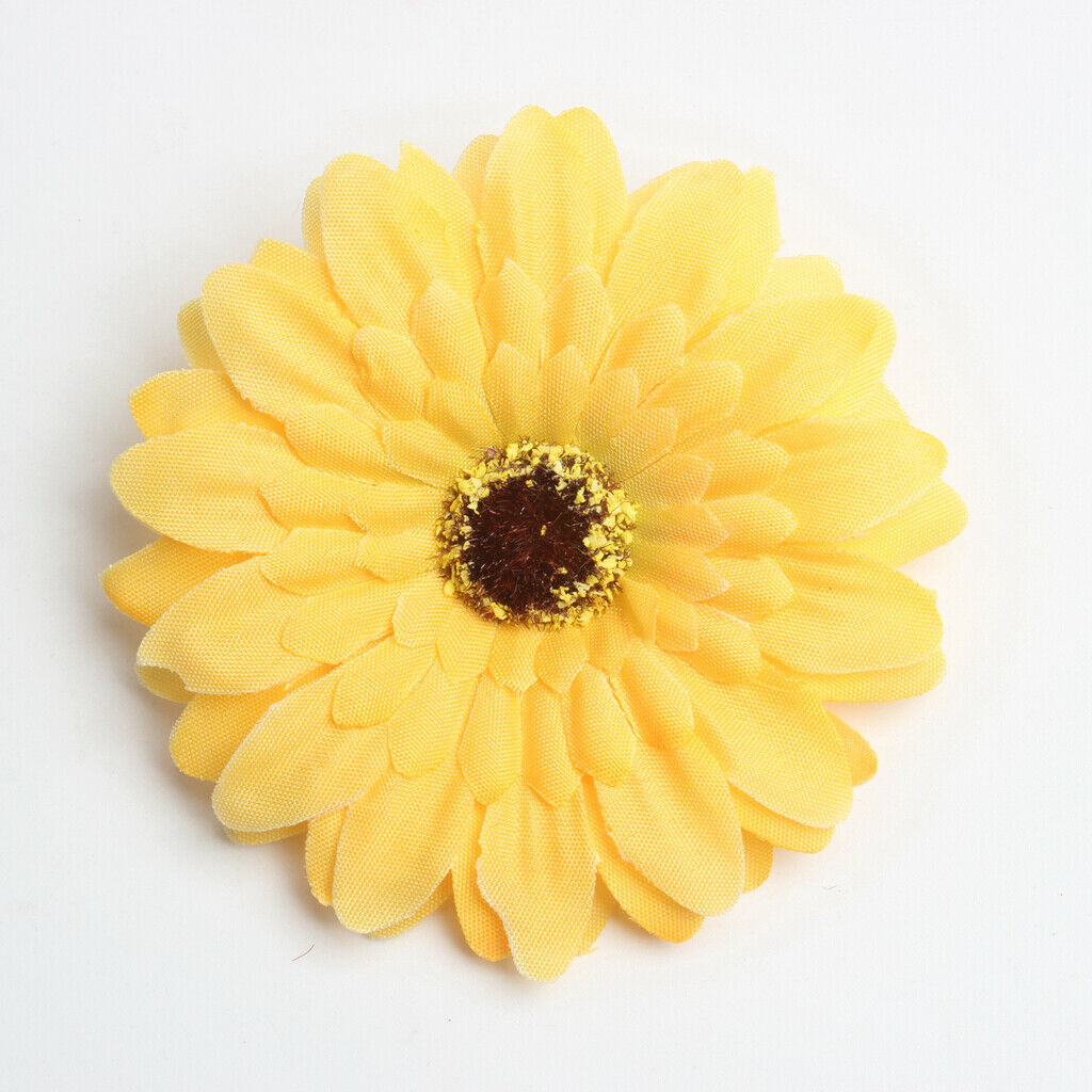 Pieces of 20 Romantic DIY Artificial Daisy Flower Heads Blossom Wedding Flower