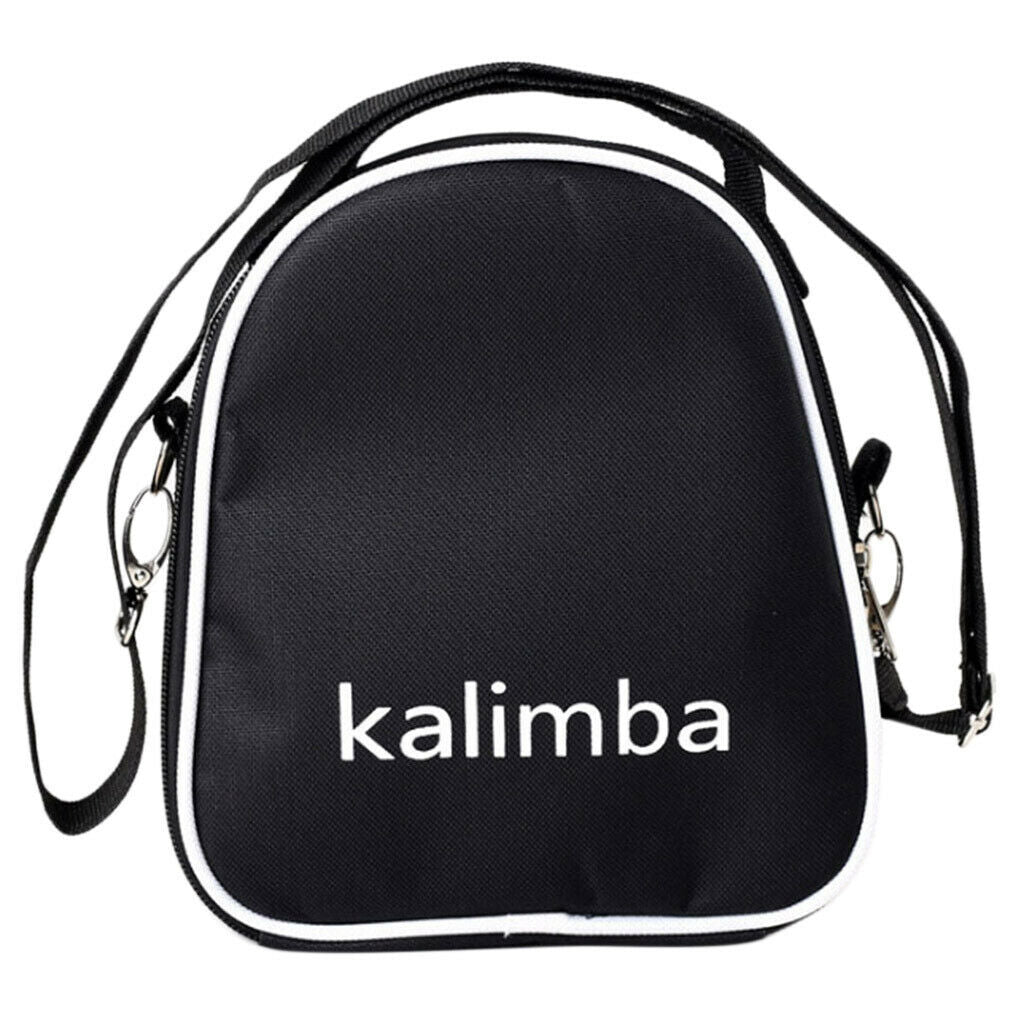 Kalimba Shoulder Bag Soft Case Oxford Cloth For 17/10/15 Key Finger Piano