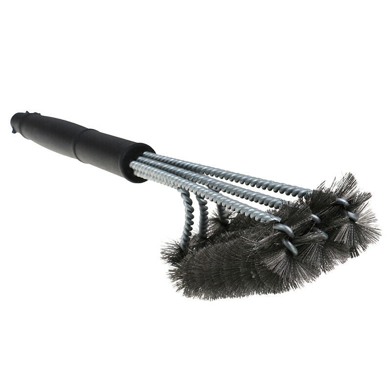 1PC Barbecue BBQ Cleaning Brush,3 in1 Outdoor Grill Cleaner BBQ Cleaning Br TH