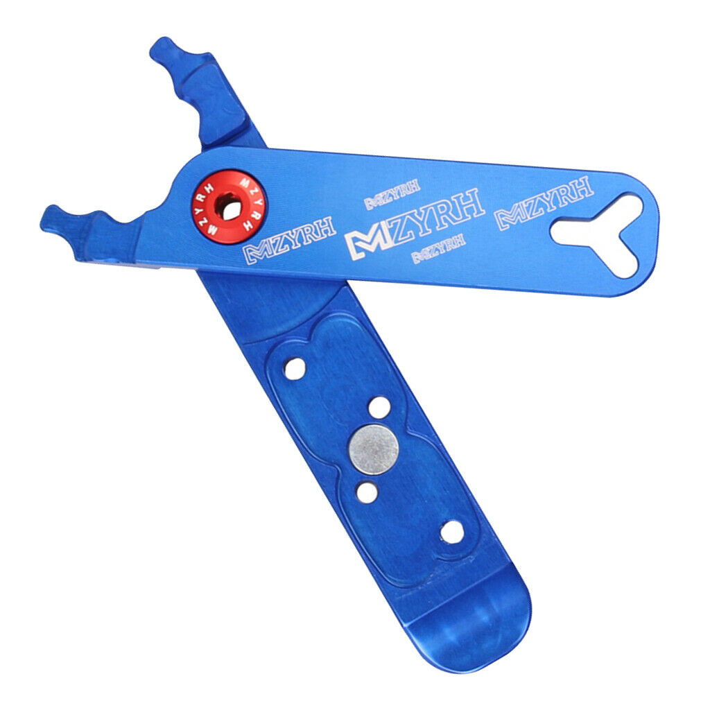 Bike Clamp Valve Pneumatic Lever Opener Missing Link Plier Tyre Spoon Blue