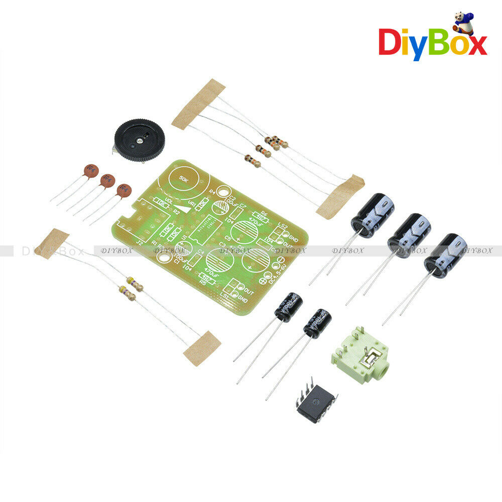 4.5-9V TDA2822M Power Amplifier Module DIY Kit Electronic Production for Arduino