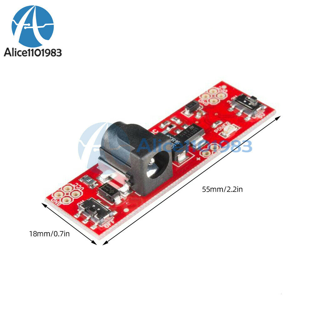 10PCS DC 6V-12V Input to DC 3.3V/5V Output Voltage Step-down Power Supply Module
