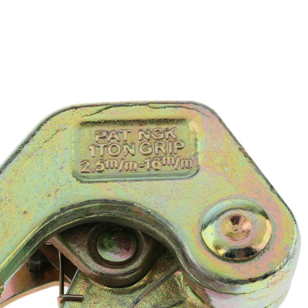 Wire Grip for Messenger and Guy Strand Cable, Alloy Steel, 0.098-Inch to