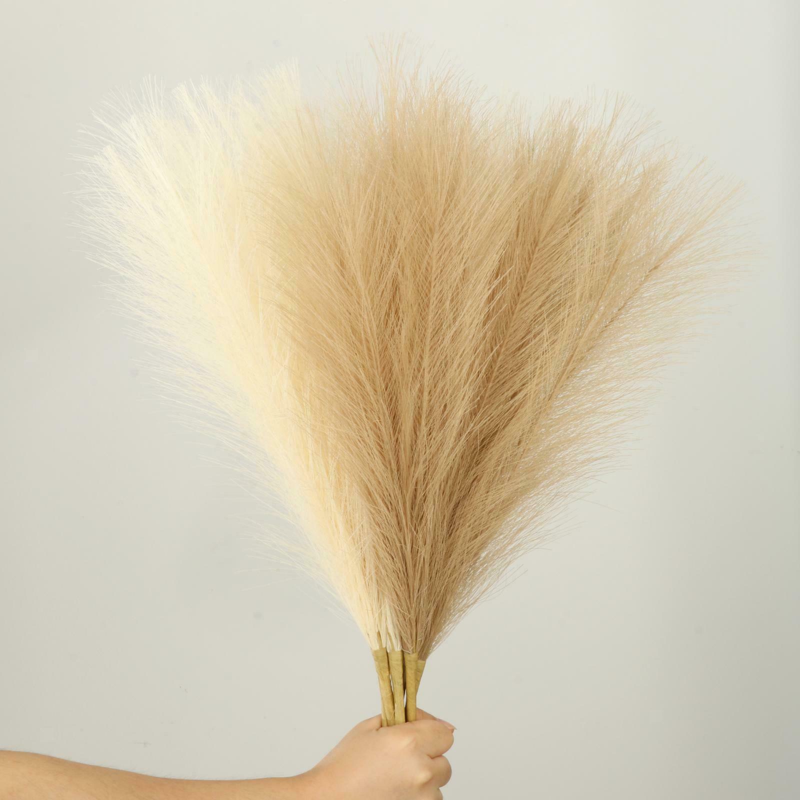 6Pcs Artificial Pampas Grass Decor Reed Decor Bouquet Living Room Home Decor