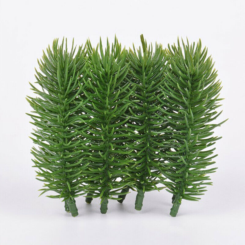 20pcs Artificial Plastic Pine Plants Branches Party Decorations ChristmasTreFCA
