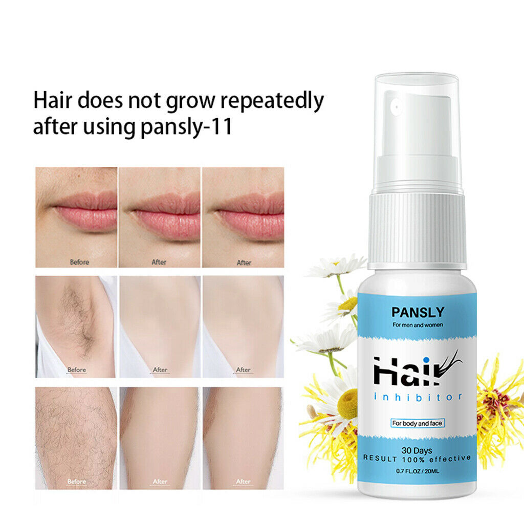 Gentle Hair Growth Inhibitor Spray Permanent Beard Mist Slow Hair Growth