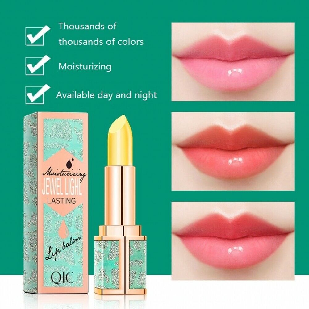 Emerald Green Starry Sky Thermometric Moisturizing Lipstick Moisturizing Hold