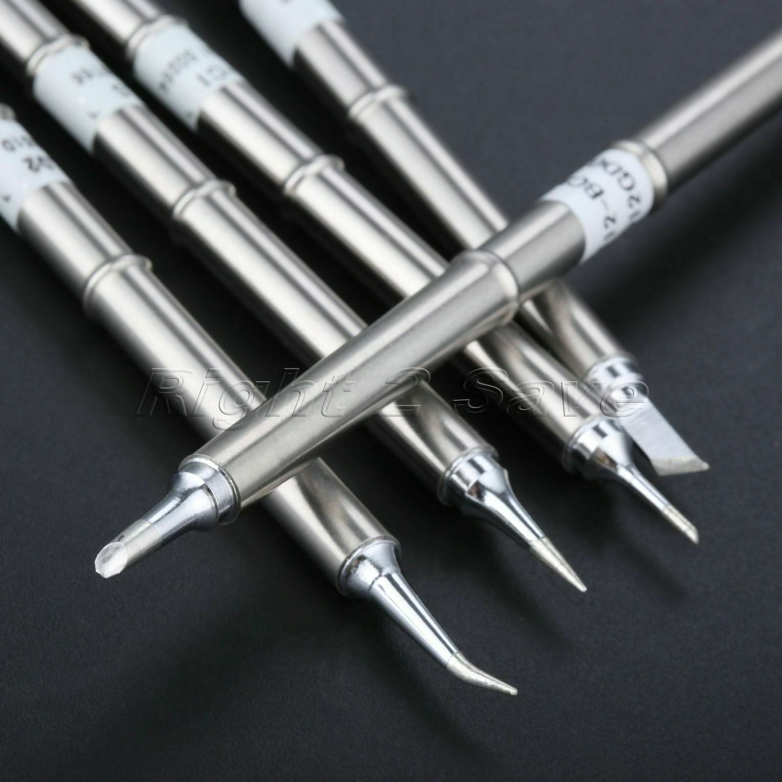 5pcs T12 Soldering Iron Tips Set T12-C1 ILS KU JI02 BCM2 For Welding Component