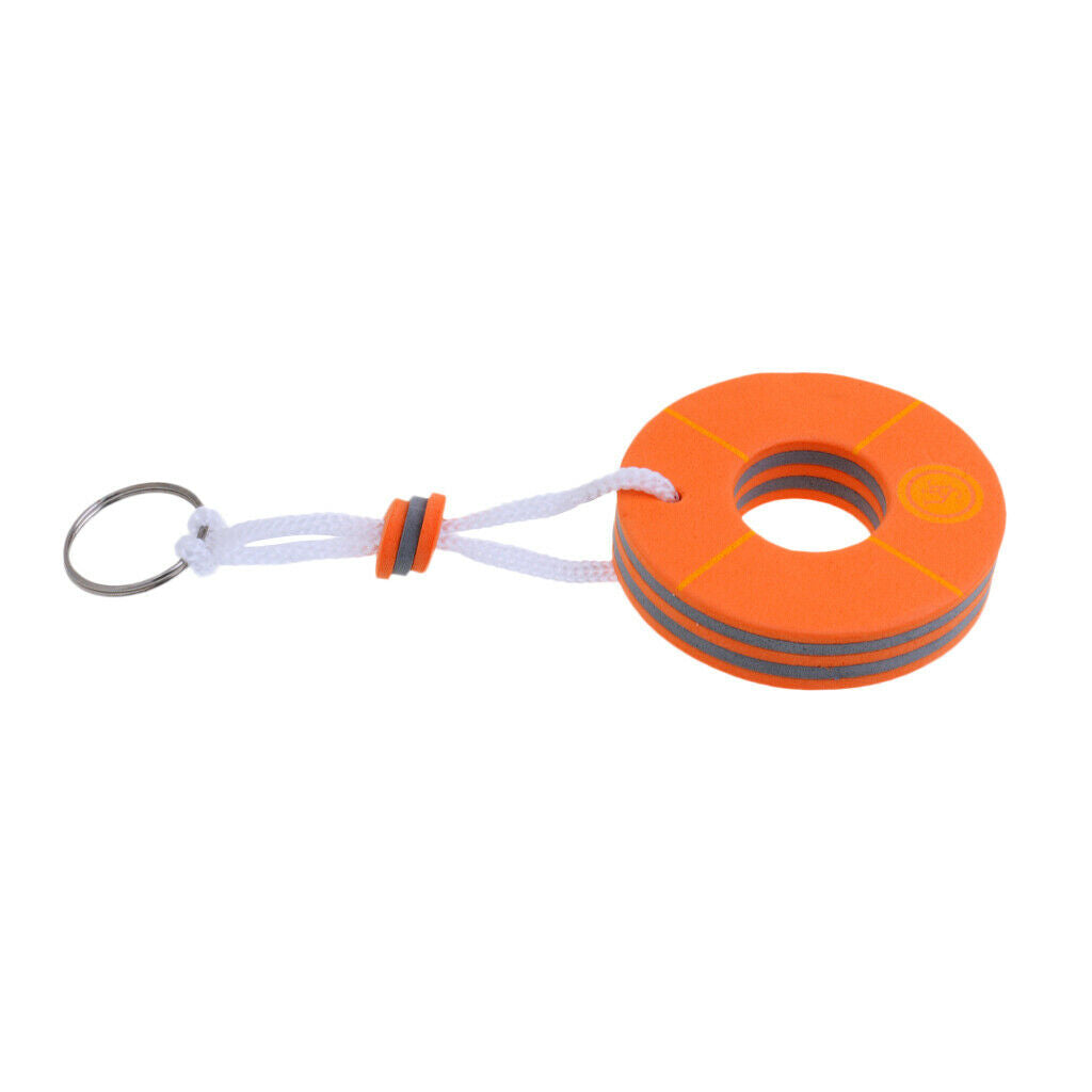 3Pack Floating Boating Keychain Yachting Sailing Key Chain Ring Buoy Float