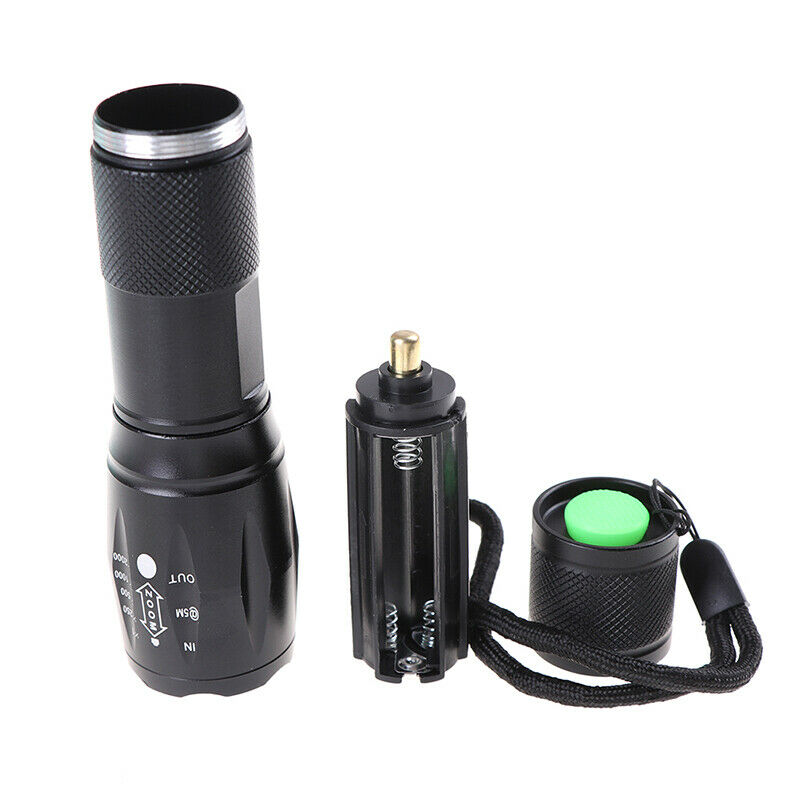 1Pc LED Flashlight T6 18650 Outdoor Camping Powerful Led Flashlig.l8