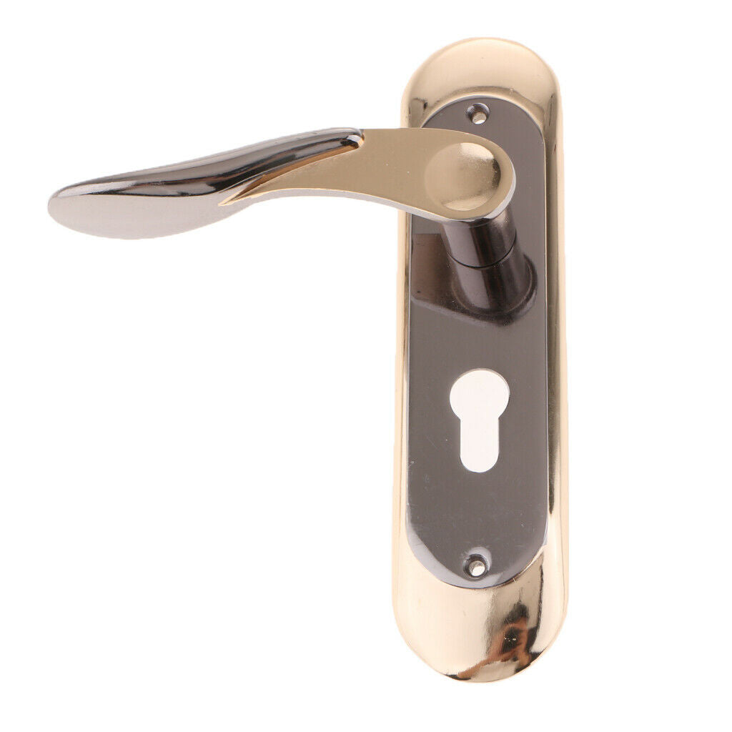 Security Deadbolt Handle Lock Lever Keyed Handleset Door Lock with 3 Keys Set